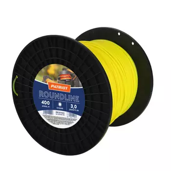 Леска триммерная PATRIOT Round Line, круг 3ммx400м (805201023)