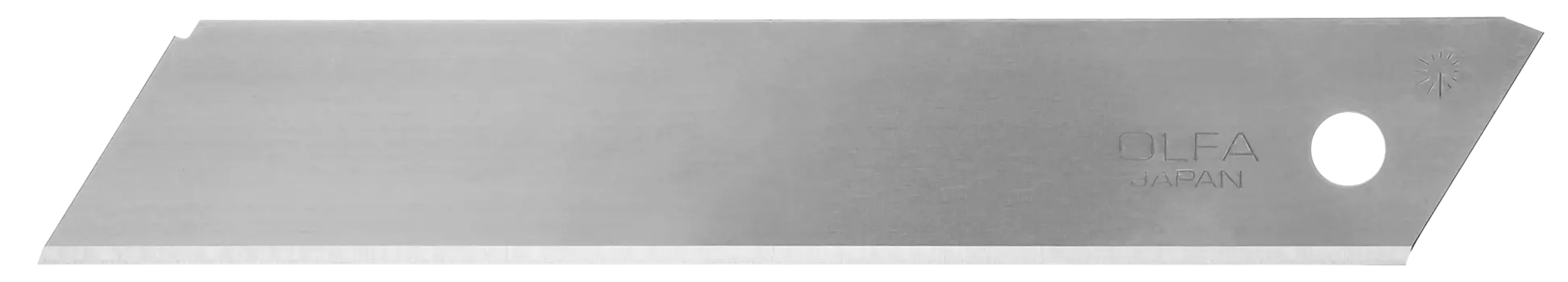 Лезвия для ножа, лезвие: 18мм / выдвижное / цель­ное, OLFA LB-S10 (OL-LB-SOL-10)