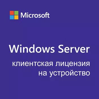 Лицензия Microsoft Windows Server CAL 2022, Russian, 1 Device CAL, OEM (R18-06421)