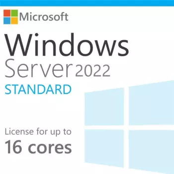 Лицензия Microsoft Windows Server Standard 2022, Russian, 64 bit, 16 Core, электронный ключ (P73-07368)