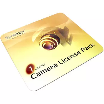 Лицензия Synology Camera License Pack (1 camera license) (ключ для подключения одной IP камеры)