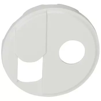 Лицевая панель розетки Legrand Celiane, гнезд 1, белый (068239)