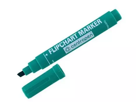 Маркер Для флипчарта Centropen Flipchart, зеленый (8560/1З)