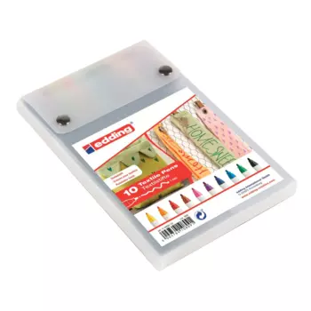 Маркер для ткани Edding, 10шт., ассорти (E-4600/10S)