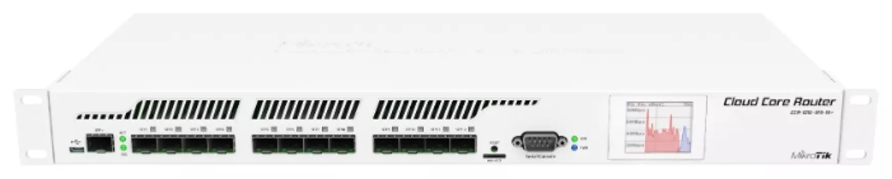 Маршрутизатор MikroTik Cloud Core Router 1016-12S-1S+, 12SFP, 1SFP+, USB (CCR1016-12S-1S+)