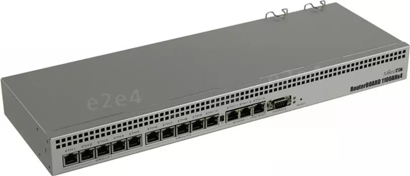 Маршрутизатор MikroTik RB1100AHx4, LAN: 13x1 Гбит/с, WAN 13x1 Гбит/сек (RB1100x4)