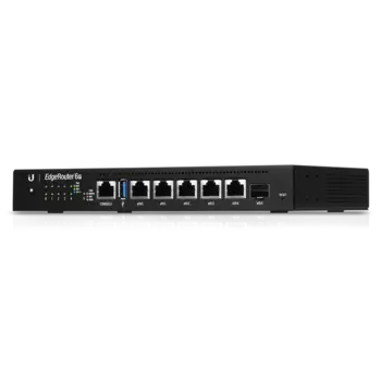Маршрутизатор Ubiquiti EdgeRouter 6P, LAN: 5x10/100/1000 Мбит/сек, кол-во SFP/uplink: 1x10/100/1000 Мбит/сек (ER-6P)