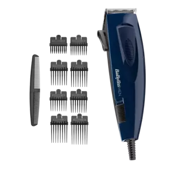 Машинка для стрижки Babyliss E695E, насадок 8, длина шнура 2 м, синий (E695E)