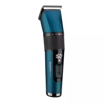 Машинка для стрижки Babyliss E990E, Дисплей, насадок 8, синий (E990E)