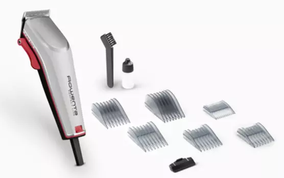 Машинка для стрижки Rowenta TN1300F0, режимов 1, насадок 6 1.8м, белый (1830004998)