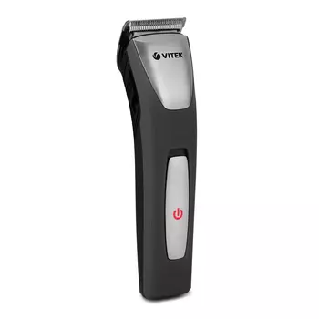 Машинка для стрижки VITEK VT-2571, насадок 2, черный/серебристый (VT-2571)
