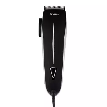 Машинка для стрижки VITEK VT-2589, насадок 4, длина шнура 1.8 м, белый (VT-2589)