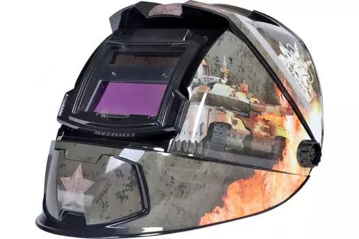 Маска сварщика PATRIOT WH 300, светофильтр хамелеон, смотровое окно 92.5х42.5 мм (880501951)
