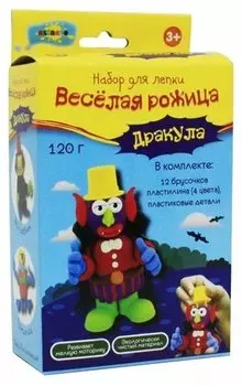Масса для лепки ALTACTO CLAY "Дракула", 4 цвета, 120г (ACL1502-003)