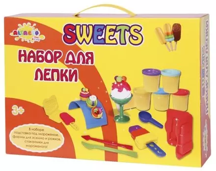 Масса для лепки ALTACTO CLAY "Волшебство кулинарии - Десерт", 6 цветов, 510 г (ACL1502-106)