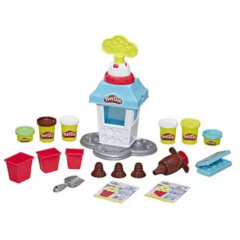Масса для лепки Hasbro "Play-Doh Попкорн-Вечеринка", 6 цветов, 280г (E5110)