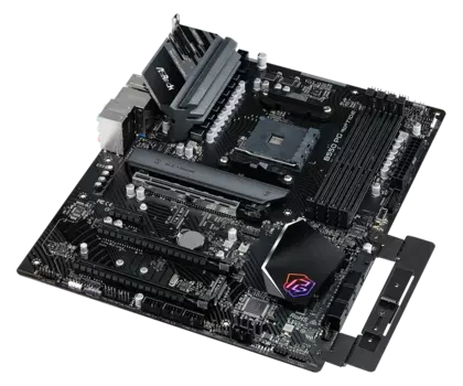 Материнская плата ASRock B550 PG RIPTIDE, SocketAM4, AMD B550, 4xDDR4, 3PCI-Ex16, 6SATA3, 7.1-ch, 2.5GLAN, 11 USB 3.2, 2 USB Type-C, HDMI, ATX, Retail