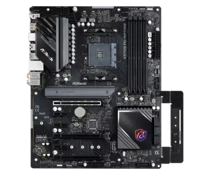 Материнская плата ASRock X570S PG RIPTIDE, SocketAM4, AMD X570, 4xDDR4, 3PCI-Ex16, 6SATA3, 7.1-ch, 2.5GLAN, 9 USB 3.2, 2 USB Type-C, HDMI, ATX, Retail