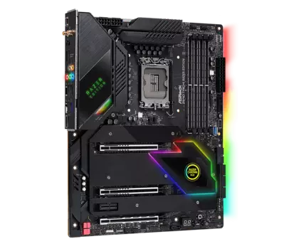 Материнская плата ASRock Z690 Taichi Razer Edition, Socket1700, Intel Z690, 4xDDR5 DIMM, 3PCI-Ex16, 6SATA3, 7.1-ch, 2.5GLAN, 10 USB 3.2, 3 USB Type-C, HDMI, ATX, Retail
