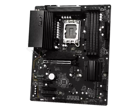 Материнская плата ASRock Z890 PRO-A, LGA1851, Intel Z890, 4xDDR5 DIMM, PCI-Ex16, 4SATA3, 7.1-ch, 2.5GLAN, 6 USB 3.1, 3 USB 3.2, 3 USB Type-C, HDMI, DP, Type-C DP, ATX, Retail