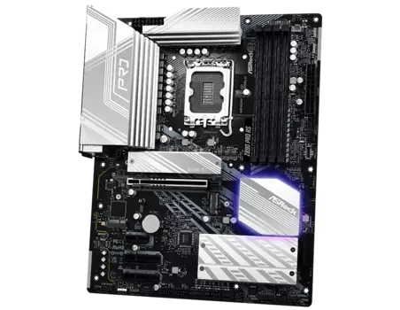 Материнская плата ASRock Z890 PRO RS, LGA1851, Intel Z890, 4xDDR5 DIMM, PCI-Ex16, 4SATA3, 7.1-ch, 2.5GLAN, 6 USB 3.1, 2 USB 3.2, 3 USB Type-C, HDMI, DP, Type-C DP, ATX, Retail