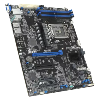 Материнская плата ASUS P13R-E, 1xSocket1700, iC266, 4xDDR5, PCI-Ex16, PCI-Ex8, 2xM.2-PCI-E, 8SATA3 RAID 0/1/5/10, 2xGLAN, ASMB11-iKVM, 2xUSB 2.0, VGA, ATX, Bulk (90SB0CS0-M0UAY0)