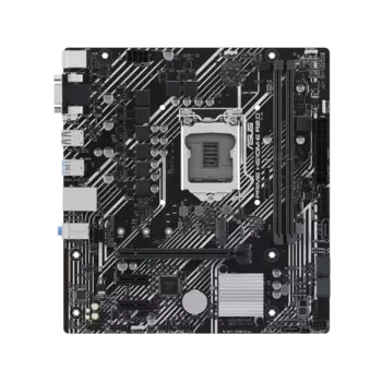 Материнская плата ASUS PRIME H510M-E R2.0, Socket1200, Intel H470, 2xDDR4, PCI-Ex16, 4SATA3, 7.1-ch, GLAN, 4 USB 3.2, VGA, HDMI, DP, mATX, Retail