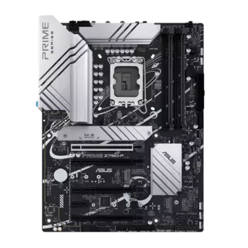 Материнская плата ASUS PRIME Z790-P, Socket1700, Intel Z790, 4xDDR5 DIMM, 4PCI-Ex16, 4SATA3, 7.1-ch, 2.5GLAN, 7 USB 3.2, 2 USB Type-C, HDMI, DP, ATX, Retail