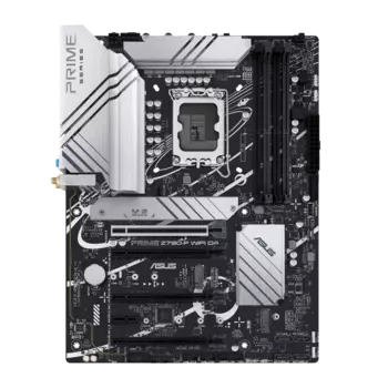 Материнская плата ASUS PRIME Z790-P WIFI D4, Socket1700, Intel Z790, 4xDDR4, 4PCI-Ex16, 4SATA3, 7.1-ch, 2.5GLAN, 9 USB 3.2, 1 USB Type-C, HDMI, DP, ATX, Retail