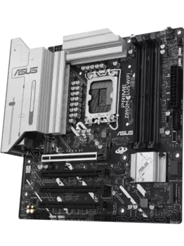 Материнская плата ASUS PRIME Z890M-PLUS WIFI, LGA1851, Intel Z890, 4xDDR5 DIMM, 4PCI-Ex16, 6SATA3, 7.1-ch, 2.5GLAN, 5 USB 3.1, 2 USB 3.2, 2 USB Type-C, HDMI, DP, Type-C DP, ATX, Retail