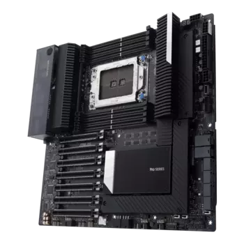 Материнская плата ASUS PRO WS WRX80E-SAGE SE WIFI II, sWRX8, AMD WRX80, 8xDDR4, 7PCI-Ex16, 8SATA3, 7.1-ch, 2x10GLAN, 10 USB 3.2, 3 USB Type-C, EATX, Retail