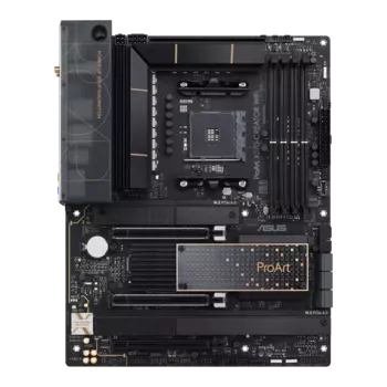 Материнская плата ASUS PROART X570-CREATOR WIFI, SocketAM4, AMD X570, 4xDDR4, 2PCI-Ex16, 6SATA3, 7.1-ch, 2.5GLAN, 10GLAN, 10 USB 3.2, 3 USB Type-C, HDMI, DP, ATX, Retail