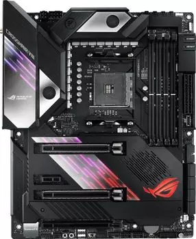 Материнская плата ASUS ROG Crosshair VIII Formula, SocketAM4, AMD X570, 4xDDR4, 3PCI-Ex16, 8SATA2, 8SATA3, 7.1-ch, GLAN, 5GLAN, 1 USB Type-C, ATX, Retail