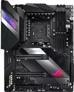 Материнская плата ASUS ROG CROSSHAIR VIII HERO (WI-FI), SocketAM4, AMD X570, 4xDDR4, 3PCI-Ex16, 8SATA3, 7.1-ch, GLAN, 2.5GLAN, 1 USB Type-C, ATX, Retail