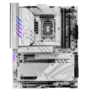 Материнская плата ASUS ROG MAXIMUS Z890 APEX, LGA1851, Intel Z890, 2xDDR5 DIMM, 2PCI-Ex16, 4SATA3, 7.1-ch, 5GLAN, 6 USB 3.1, 2 USB 3.2, 2 USB Type-C, Type-C DP, ATX, Retail