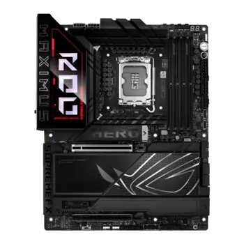Материнская плата ASUS ROG MAXIMUS Z890 HERO, LGA1851, Intel Z890, 4xDDR5 DIMM, 2PCI-Ex16, 4SATA3, 7.1-ch, 2.5GLAN, 5GLAN, 10 USB 3.2, 5 USB Type-C, HDMI, Type-C DP, ATX, Retail