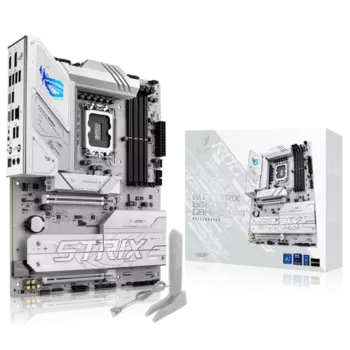 Материнская плата ASUS ROG STRIX B860-A GAMING WIFI, LGA1851, Intel B860, 4xDDR5 DIMM, 2PCI-Ex16, 4SATA3, 7.1-ch, 2.5GLAN, 6 USB 3.2, 3 USB Type-C, HDMI, DP, ATX, Retail