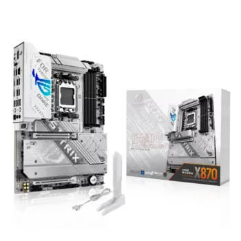 Материнская плата ASUS ROG STRIX X870-A GAMING WIFI, AM5, AMD X870, 4xDDR5 DIMM, 2PCI-Ex16, 2SATA3, 7.1-ch, 2.5GLAN, 13 USB 3.2, 4 USB Type-C, HDMI, Type-C DP, ATX, Retail