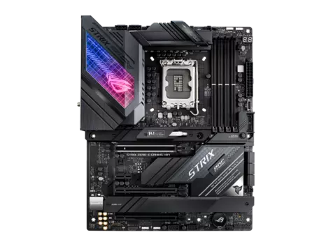 Материнская плата ASUS ROG STRIX Z690-E GAMING WIFI, Socket1700, Intel Z690, 4xDDR5 DIMM, 3PCI-Ex16, 6SATA3, 7.1-ch, 2.5GLAN, 9 USB 3.2, 2 USB Type-C, HDMI, DP, ATX, Retail