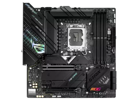 Материнская плата ASUS ROG STRIX Z690-G GAMING WIFI, LGA1700, Intel Z690, 4xDDR5 DIMM, 2PCI-Ex16, 6SATA3, 7.1-ch, 2.5GLAN, 9USB 3.2, 2USB Type-C, HDMI, DisplayPort, ATX, Retail