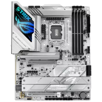 Материнская плата ASUS ROG STRIX Z890-A GAMING WIFI, LGA1851, Intel Z890, 4xDDR5 DIMM, 2PCI-Ex16, 4SATA3, 7.1-ch, 2.5GLAN, 8 USB 3.2, 4 USB Type-C, HDMI, DP, Type-C DP, ATX, Retail