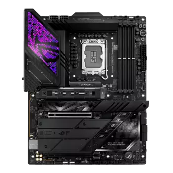Материнская плата ASUS ROG STRIX Z890-E GAMING WIFI, LGA1851, Intel Z890, 4xDDR5 DIMM, 2PCI-Ex16, 4SATA3, 7.1-ch, 5GLAN, 10 USB 3.2, 5 USB Type-C, HDMI, DP, Type-C DP, ATX, Retail