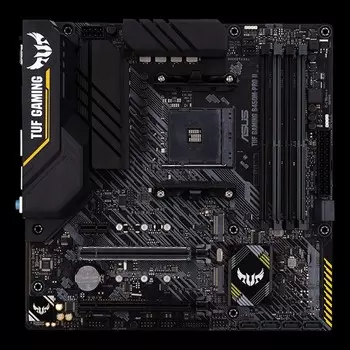 Материнская плата ASUS TUF GAMING B450M-PRO II, SocketAM4, AMD B450, 4xDDR4, 2PCI-Ex16, 6SATA3, 7.1-ch, GLAN, 7 USB 3.2, 1 USB Type-C, HDMI, DP, mATX, Retail