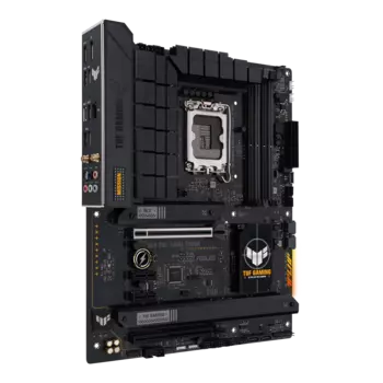 Материнская плата ASUS TUF GAMING B760-PLUS WIFI D4, Socket1700, Intel B760, 4xDDR4, 2PCI-Ex16, 4SATA3, 7.1-ch, 2.5GLAN, 6 USB 3.2, 2 USB Type-C, HDMI, DP, ATX, Retail