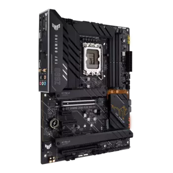 Материнская плата ASUS TUF GAMING Z690-PLUS WIFI D4, Socket1700, Intel Z690, 4xDDR4, 2PCI-Ex16, 4SATA3, 7.1-ch, 2.5GLAN, 8 USB 3.2, 3 USB Type-C, HDMI, DP, ATX, Retail