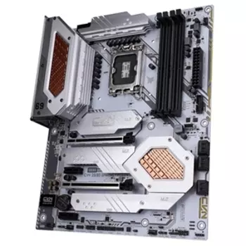 Материнская плата Colorful CVN Z690 GAMING FROZEN V21, Socket1700, Intel Z690, 4xDDR4, 2PCI-Ex16, 6SATA3, 7.1-ch, 1х2,5 Гбит/с, 5 USB 3.2, 2 USB Type-C, HDMI, DP, ATX, Retail