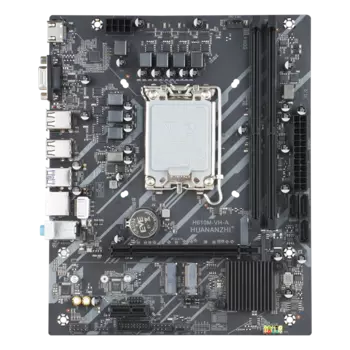 Материнская плата HUANANZHI H610M-VH-A, Socket1700, Intel H610, 2xDDR4, PCI-Ex16, 3SATA3, 5.1-ch, GLAN, 2 USB 3.2, VGA, HDMI, mATX, Retail
