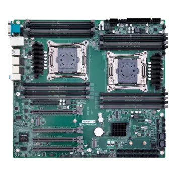 Материнская плата HUANANZHI X10X99-16D, 2xSocket2011-3, Intel Xeon E5-2690v4, iC612, 16xDDR4, 3PCI-Ex16, 2PCI-Ex8, 2xM.2-PCI-E, 6SATA3 RAID 0/1/5/10, 5.1-ch, 2xGLAN, 6xUSB 2.0, 4xUSB 3.0, VGA, E-ATX, Retail (HNZ-X10X99-16D-2690v4)
