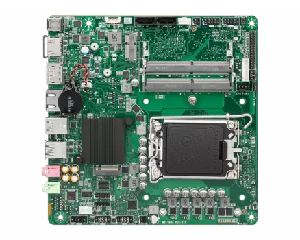 Материнская плата MSI H610 TI-S01, Socket1700, Intel H610, 2xDDR4 SODIMM, 2SATA3, 2.0-ch, GLAN, 3 USB 3.2, 1 USB Type-C, HDMI, DP, thin mini-ITX, Retail