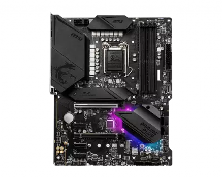 Материнская плата MSI MPG Z490 GAMING PLUS, Socket1200, Intel Z490, 4xDDR4, 2PCI-Ex16, 6SATA3, 7.1-ch, 2.5GLAN, 7 USB 3.2, 2 USB Type-C, HDMI, DP, ATX, Retail